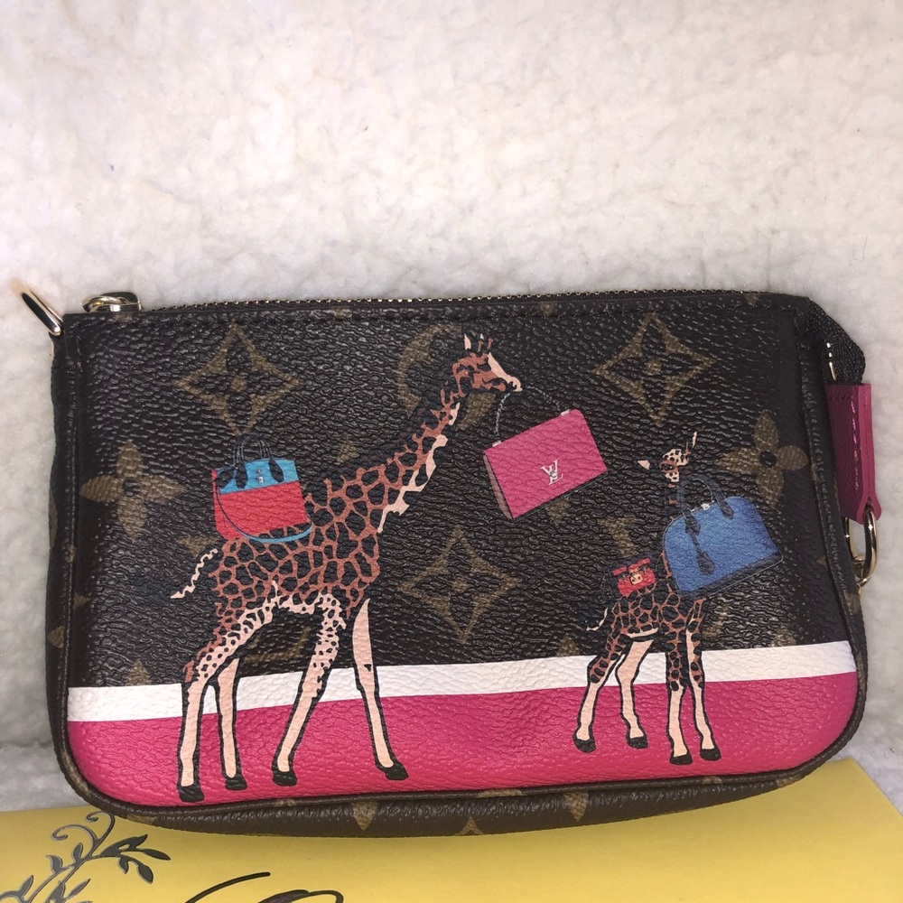 Authentic LV mini pochette Xmas edition